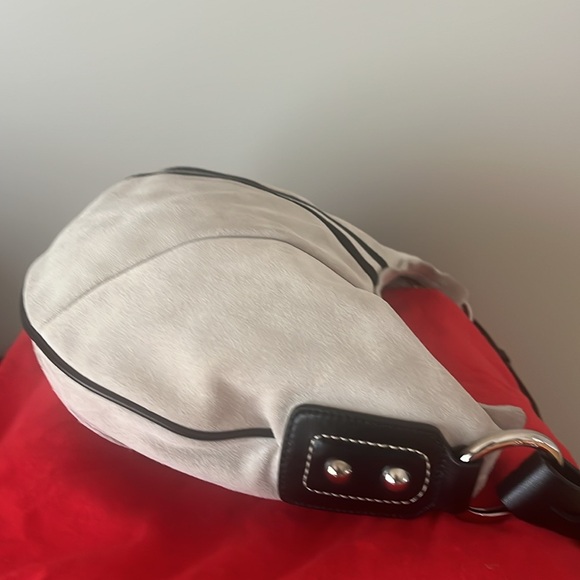 BALLY suede leather shoulder bag NWOT - Picture 6 of 7